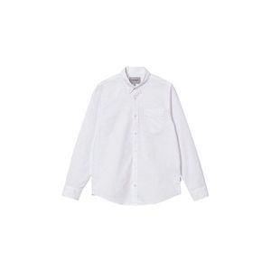 Carhartt WIP L/S Button Down Pocket Shirt White L bílé I022069_02_90-L obraz