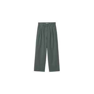 Carhartt WIP W' Cara Pant Thyme garment dyed 29 zelené I029802_0EH_GD-29 obraz