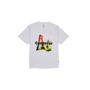 Converse Hybrid World Short Sleeve Tee M bílé 10022305-A02-M obraz