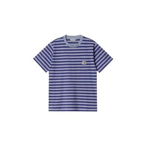 Carhartt WIP S/S Scotty Pocket T-Shirt Razzmic / Frosted Blue L modré I027732_0Q5_XX-L obraz