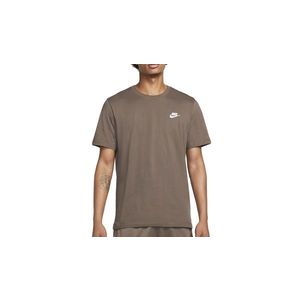 Nike Sportswear Club T-Shirt XL hnědé AR4997-004-XL obraz