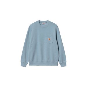Carhartt WIP Pocket Sweatshirt Frosted Blue L modré I027681_0F4_XX-L obraz