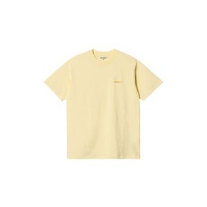 Carhartt WIP S/S Script Embroidery T-Shirt Soft Yellow XL žluté I025778_0R4_XX-XL obraz