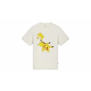 Converse x Pokémon Pikachu Crewneck T-Shirt L černé 10023898-A01-L obraz