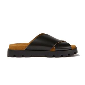 Camper Brutus Sandal Black Leather 8 černé K201321-001-8 obraz