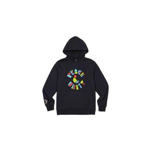 Converse Peace & Unity Recycled Pullover Hoodie XL černé 10022298-A01-XL obraz