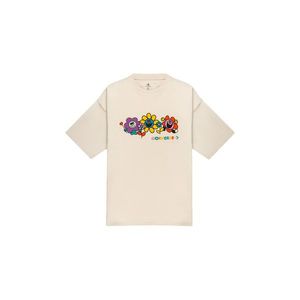 Converse Much Love Crew Neck T-Shirt XL bílé 10022935-A01-XL obraz