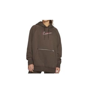 Nike Sportswear Hoodie L hnědé DO2566-237-L obraz