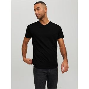 Černé pánské basic tričko Jack & Jones obraz