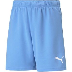 Puma TEAMRISE SHORTS Juniorské šortky, světle modrá, velikost obraz