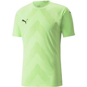 Puma TEAMGLORY JERSEY TEE Pánské fotbalové triko, světle zelená, velikost obraz
