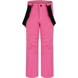 Loap LOVELO Dětské lyžařské softshellové kalhoty, růžová, velikost obraz