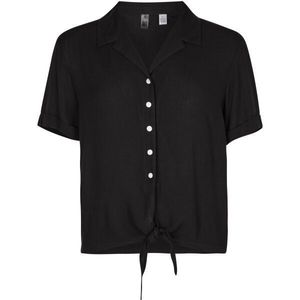 O'Neill CALI WOVEN Dámská košile s krátkým rukávem, černá, velikost obraz