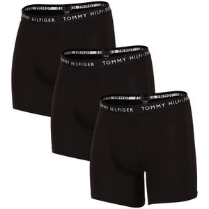 Tommy Hilfiger RECYCLED ESSENTIALS-3P BOXER BRIEF Pánské boxerky, černá, velikost obraz