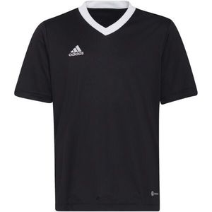 adidas ENTRADA 22 JERSEY Juniorský fotbalový dres, černá, velikost obraz