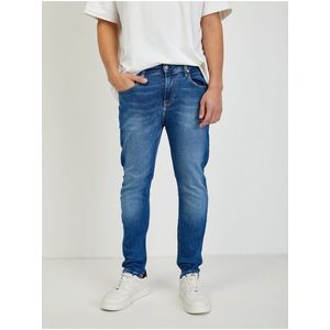 Modré pánské skinny fit džíny Calvin Klein Jeans obraz