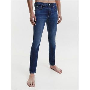 Tmavě modré pánské slim fit džíny Calvin Klein Jeans obraz