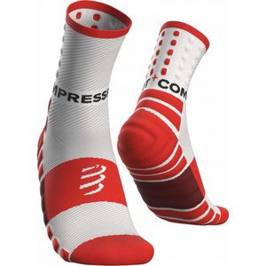 Compressport SHOCK ABSORB SOCKS Běžecké ponožky, bílá, velikost obraz
