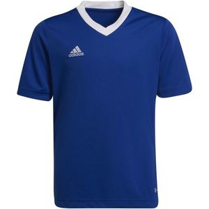 adidas ENTRADA 22 JERSEY Juniorský fotbalový dres, modrá, velikost obraz