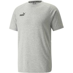 Puma TEAMFINAL CASUALS TEE Pánské triko, šedá, velikost obraz