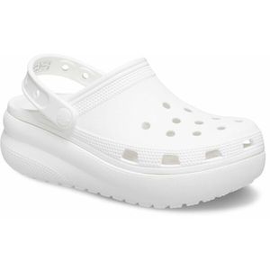 Crocs CLASSIC CROCS CUTIE CLOG K Dětské pantofle, bílá, velikost 32/33 obraz