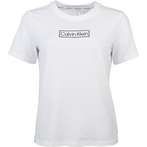 Calvin Klein REIMAGINED HER S/S CREW NECK Dámské tričko, bílá, velikost obraz