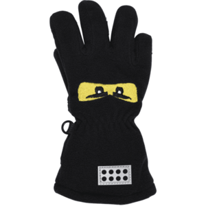 LEGO® kidswear LWASMUS 600 GLOVES Chlapecké prstové rukavice, černá, velikost obraz