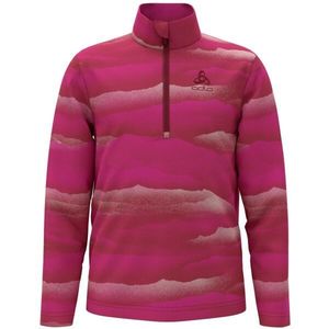 Odlo MID LAYER 1/2 ZIP ROY KIDSGRAPHIC Dětská mikina, růžová, velikost obraz