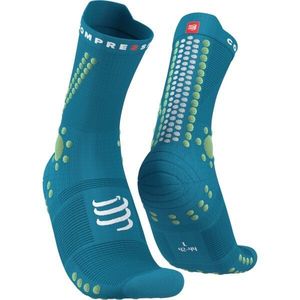 Compressport PRO RACING SOCKS v4.0 TRAIL Běžecké ponožky, zelená, velikost obraz