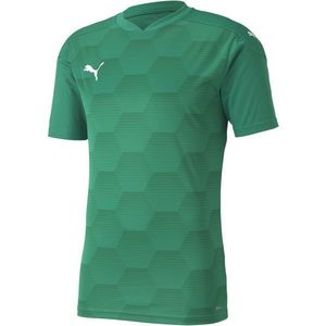 Puma TEAMFINAL 21 GRAPHIC JERSEY TEE Pánské sportovní triko, zelená, velikost obraz