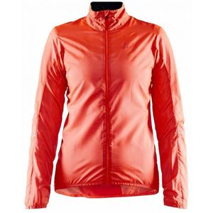 Craft ESSENCE Dámská ultralehká cyklistická bunda, oranžová, velikost obraz