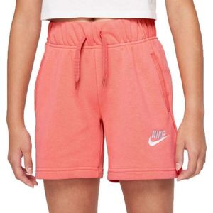 Nike SPORTSWEAR CLUB Dívčí šortky, lososová, velikost obraz