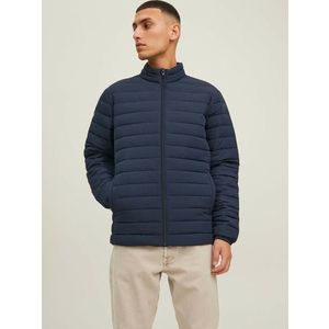 Jack & Jones Puffer Bunda Modrá obraz