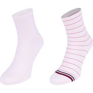 Tommy Hilfiger WOMEN SHORT SOCK 2P PREPPY Dámské ponožky, růžová, velikost obraz