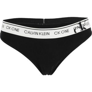 Calvin Klein FADED GLORY-THONG Dámská tanga, černá, velikost obraz