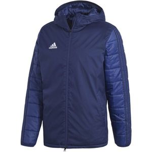 adidas WINTER 18 Pánská fotbalová bunda, tmavě modrá, velikost obraz