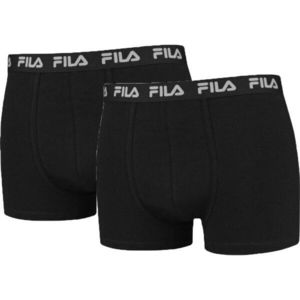Fila MAN BOXERS 2 PACK Pánské boxerky, černá, velikost obraz