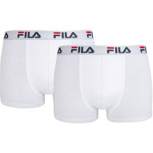 Fila MAN BOXERS 2 PACK Pánské boxerky, bílá, velikost obraz