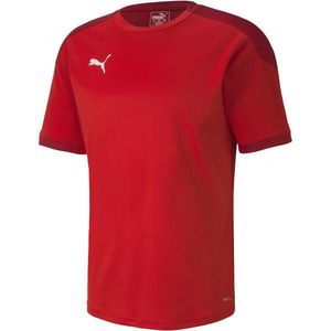 Puma TEAM FINAL 21 TRAINING JERSEY TEE Pánské tréninkové triko, červená, velikost obraz