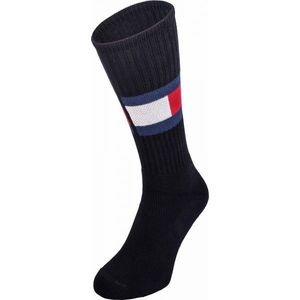 Tommy Hilfiger JEANS FLAG 1P Pánské ponožky, černá, velikost obraz