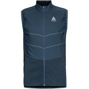 Odlo VEST RUN EASY S-THERMIC Pánská běžecká vesta, modrá, velikost obraz