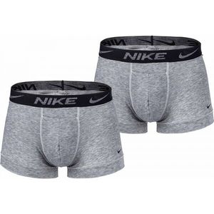 Nike RELUXE Pánské boxerky, šedá, velikost obraz
