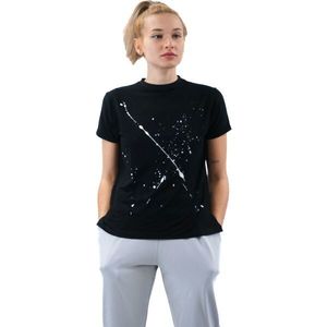 XISS SPLASHED Dámské tričko, černá, velikost obraz