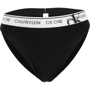 Calvin Klein FADED GLORY-HIGH LEG TANGA Dámské kalhotky, černá, velikost obraz