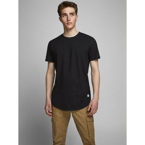 Černé pánské basic tričko Jack & Jones obraz