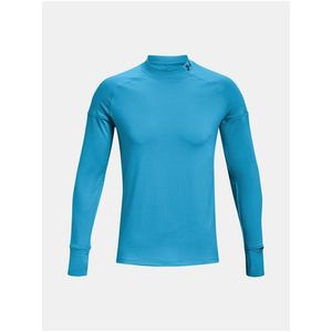 Modré pánské sportovní tričko Under Armour UA OUTRUN THE COLD LS obraz