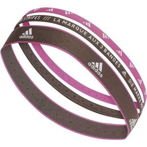 adidas HEADBAND 3PP Sportovní čelenky, hnědá, velikost obraz