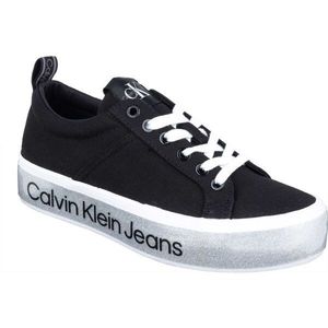 Calvin Klein FLATFORM VULCANIZED 3 Dámské tenisky, černá, velikost obraz