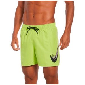Nike LIQUIFY SWOOSH Pánské plavecké šortky, světle zelená, velikost S obraz