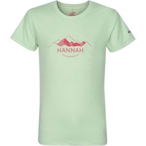 Hannah CORNET JR II Dětské funkční tričko, světle zelená, velikost obraz
